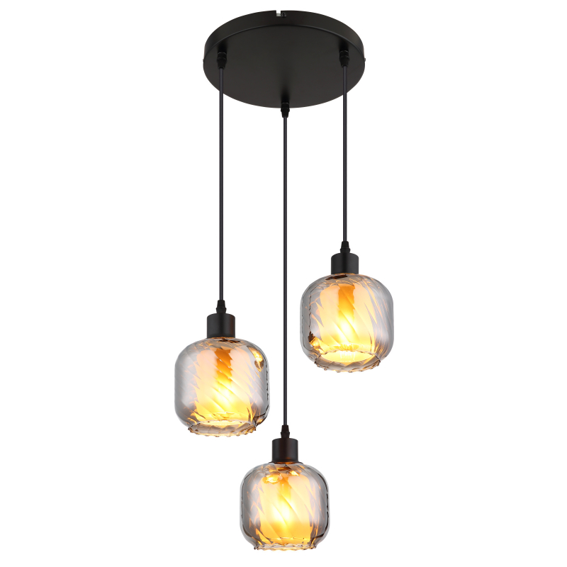 Suspensie de interior XIA - Art. 15754-3H, Globo, Negru