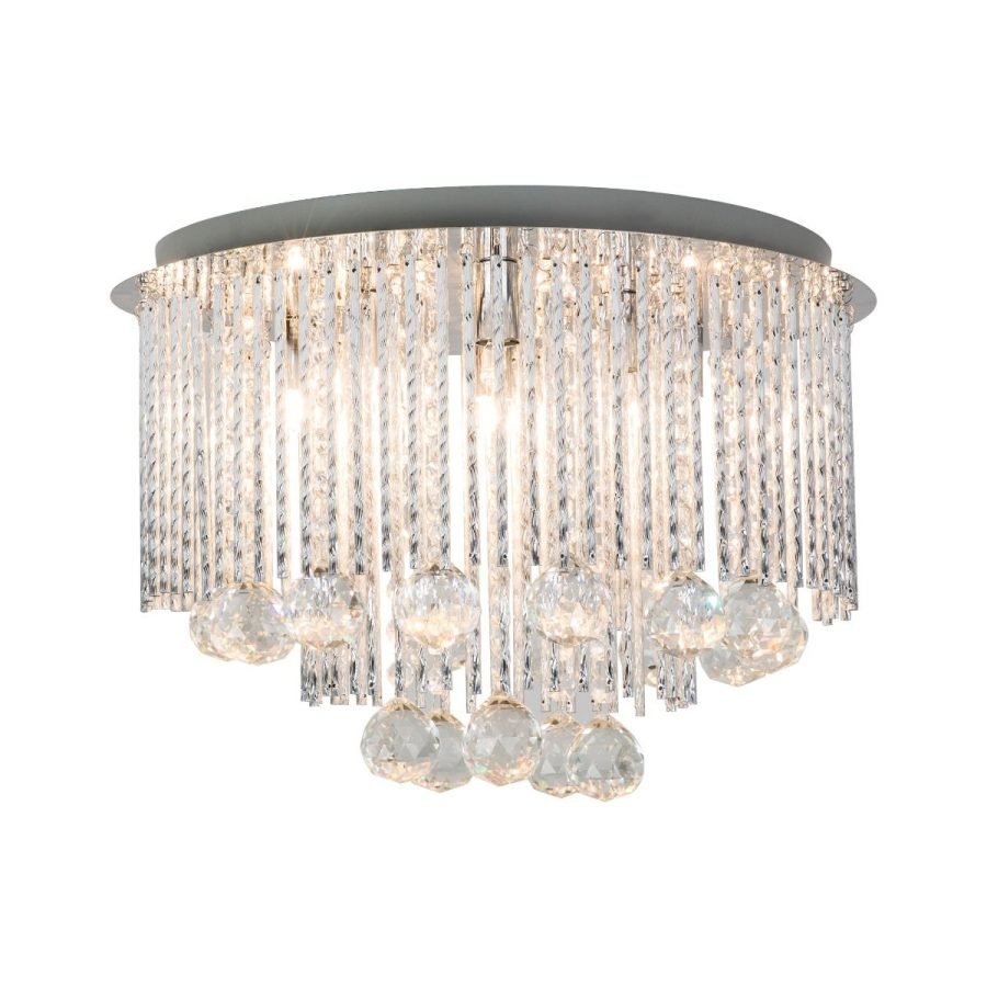 Candelabru de interior SITANO - Art. 19156L, Zuma Line, Crom