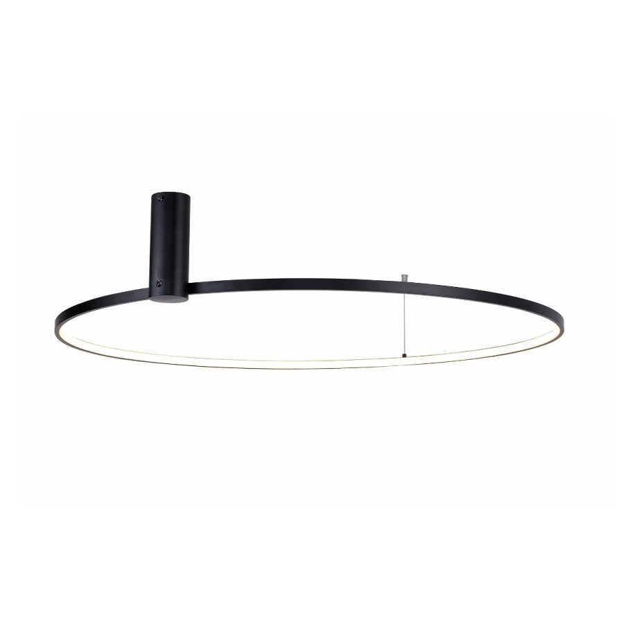 Plafonieră de interior HORIK - Art. 89429-90BK, Zuma Line, Negru