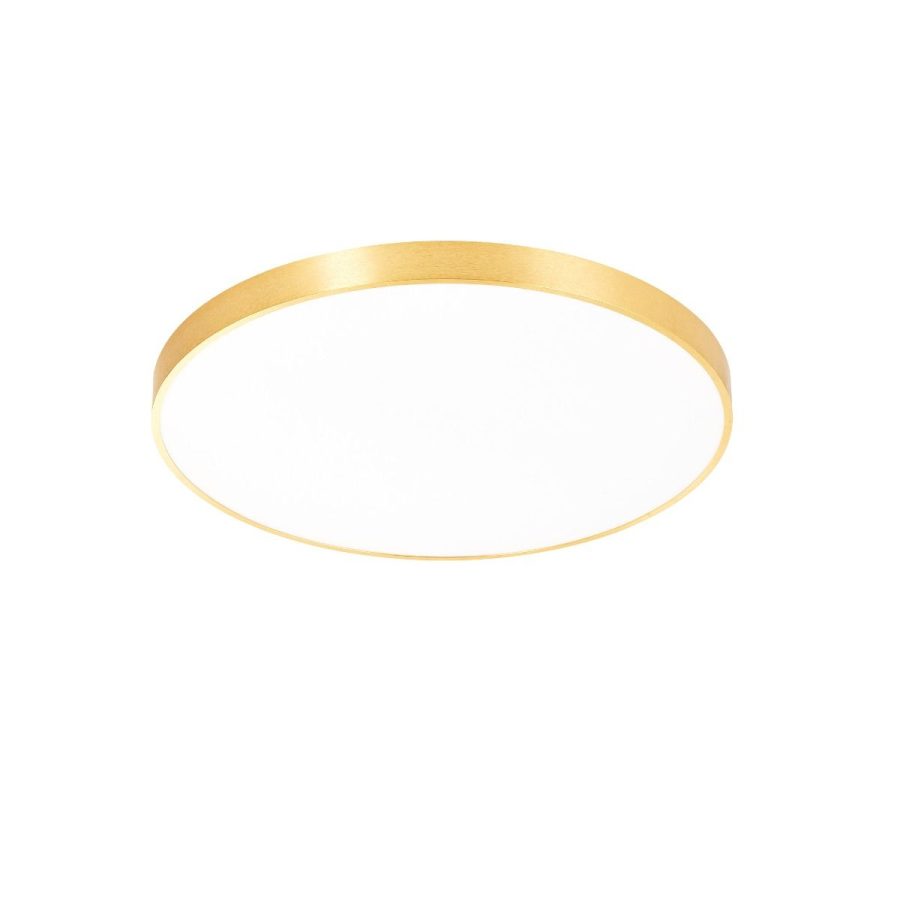 Plafonieră de interior SIERRA - Art. CL12100009-GD, Zuma Line, Auriu/Alb