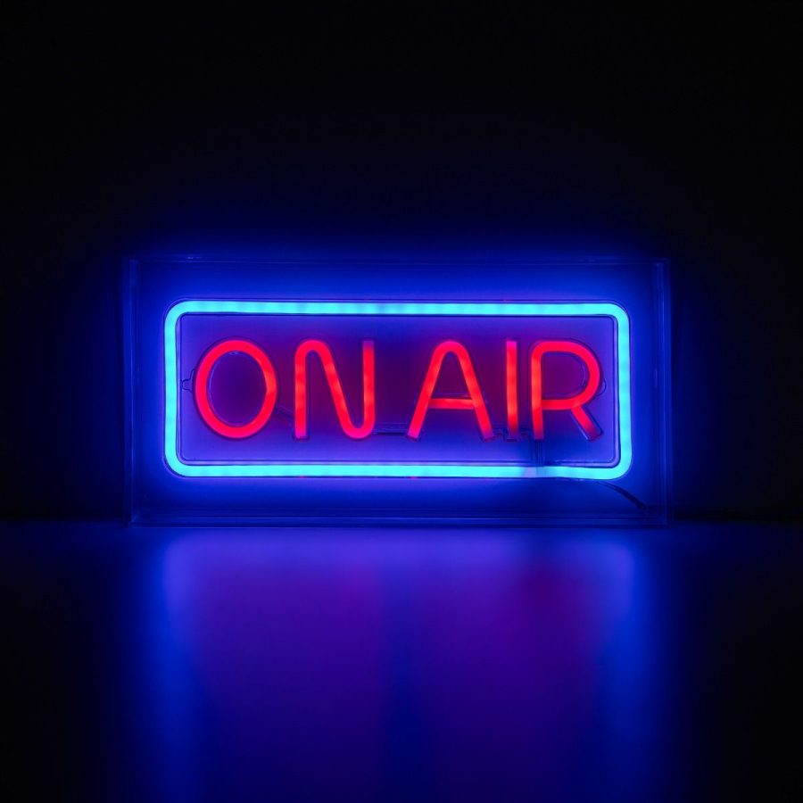 Aplică de interior NEON ON AIR LED - Art. FM-NLB39, Zuma Line, Roșu