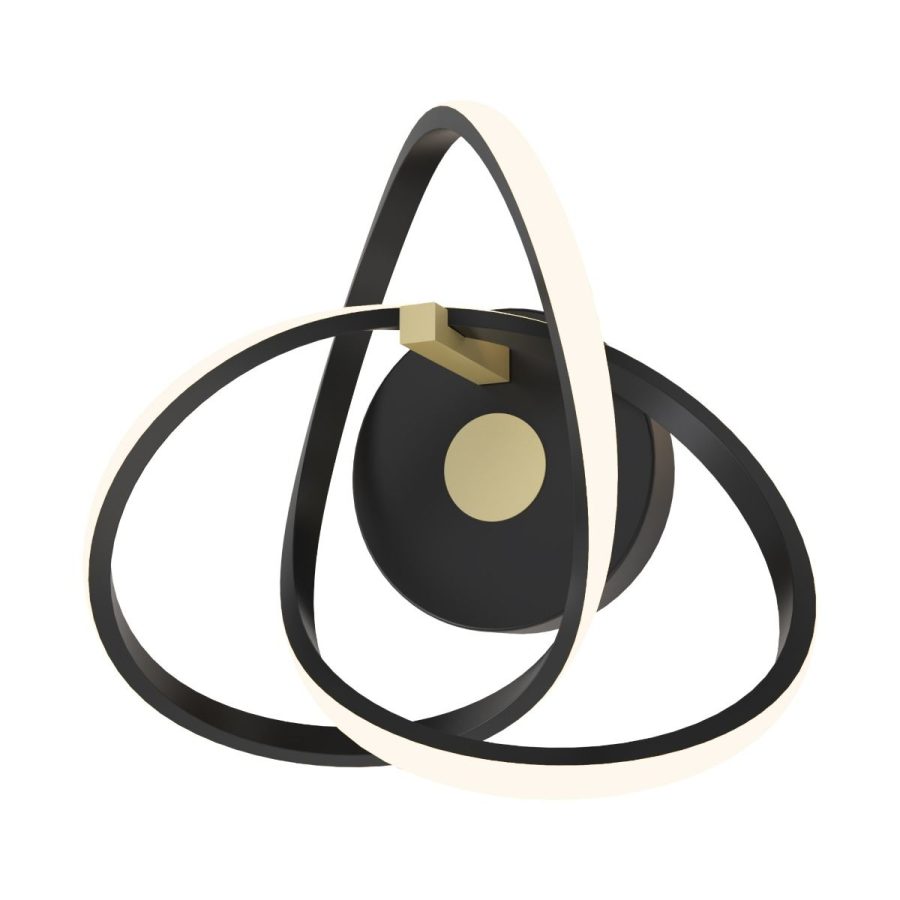 Aplică de interior INDIGO - Art. MB9717-1-3BGN, Zuma Line, Negru