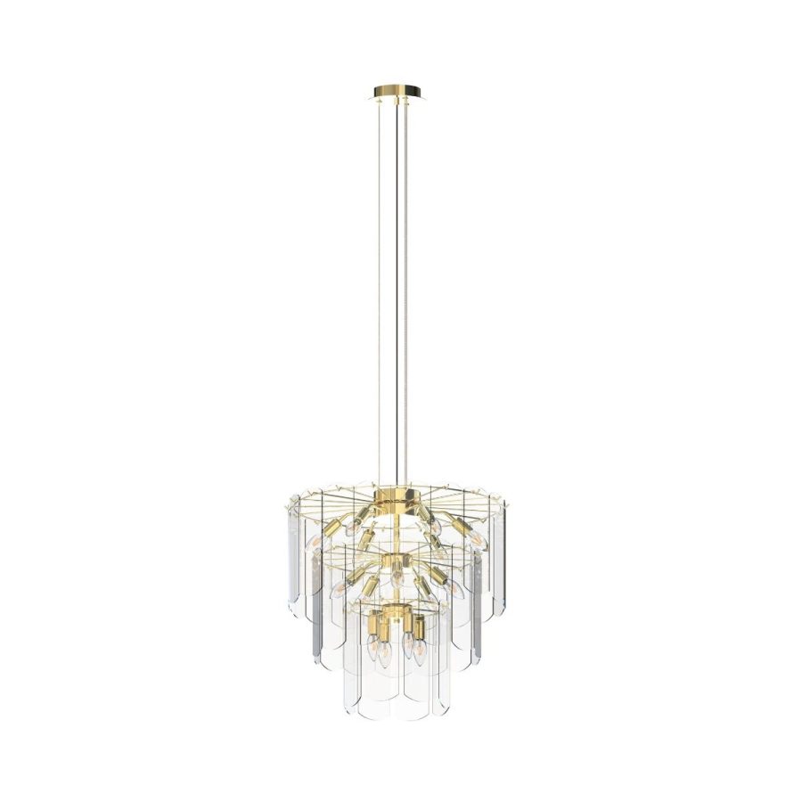 Suspensie de interior NIRA - Art. MD3523-14L-EGN, Zuma Line, Auriu
