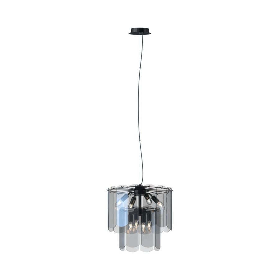 Suspensie de interior NIRA - Art. MD3523-8M-EBCN, Zuma Line, Negru