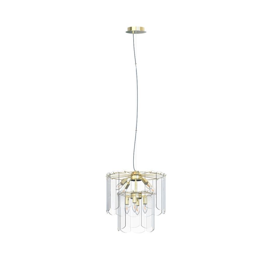 Suspensie de interior NIRA - Art. MD3523-8M-EGN, Zuma Line, Auriu