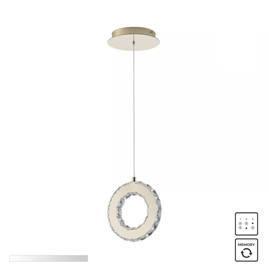 Suspensie de interior GIRONA - Art. MD3713-1-3GT, Zuma Line, Auriu