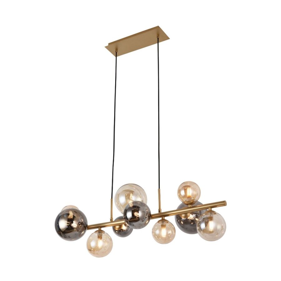 Suspensie de interior VILLA - Art. MD5918-10-EGN, Zuma Line, Negru