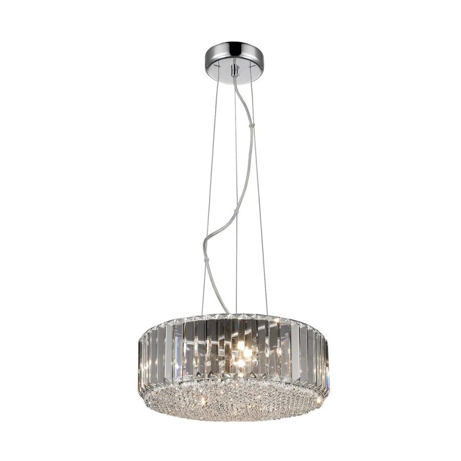 Suspensie de interior PRINCE - Art. P0360-05B-F4AC, Zuma Line, Crom