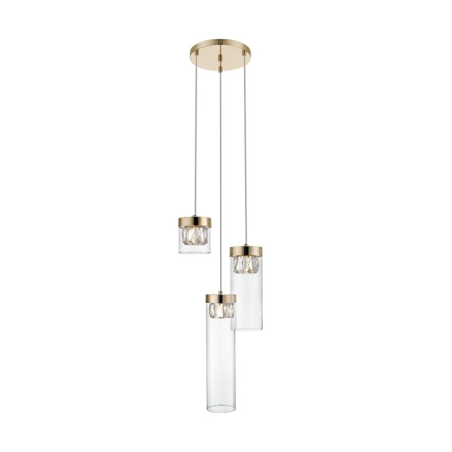Suspensie de interior GEM - Art. P0389-03D-F7AC, Zuma Line, Auriu