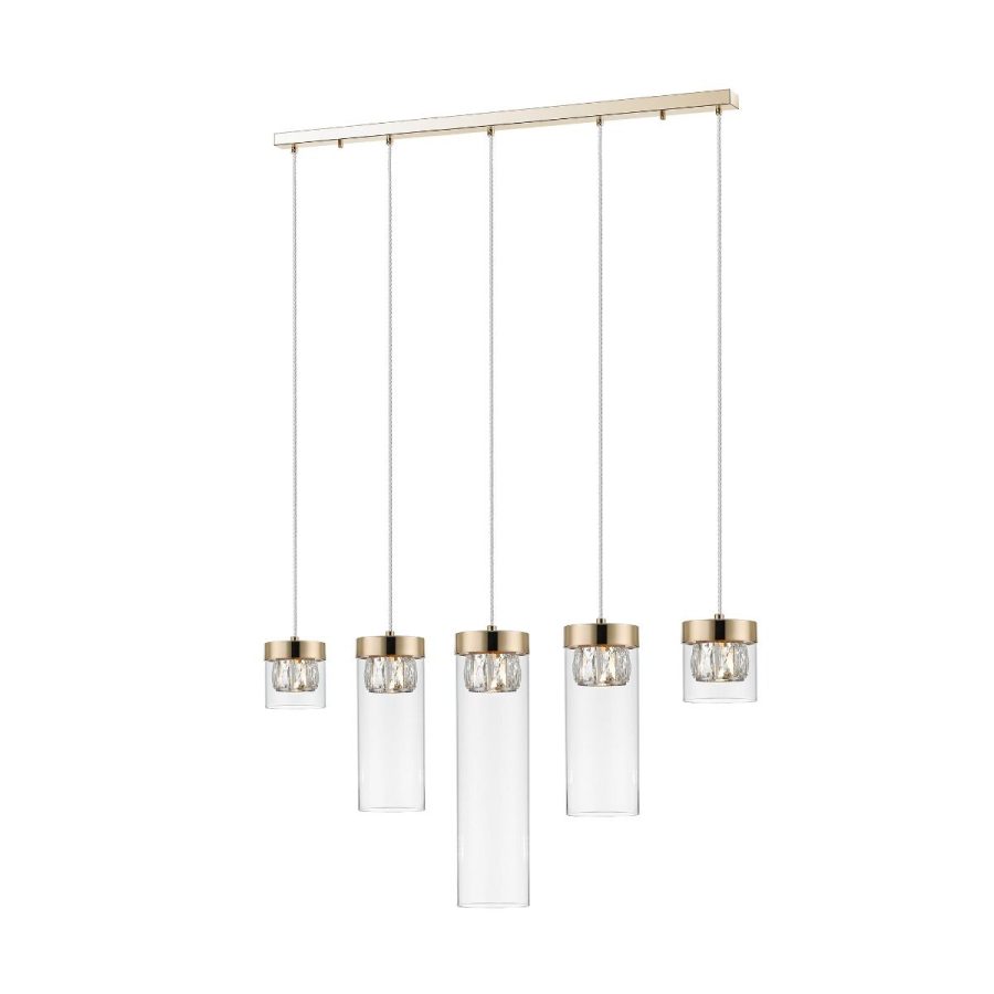 Suspensie de interior GEM - Art. P0389-05E-F7AC, Zuma Line, Auriu