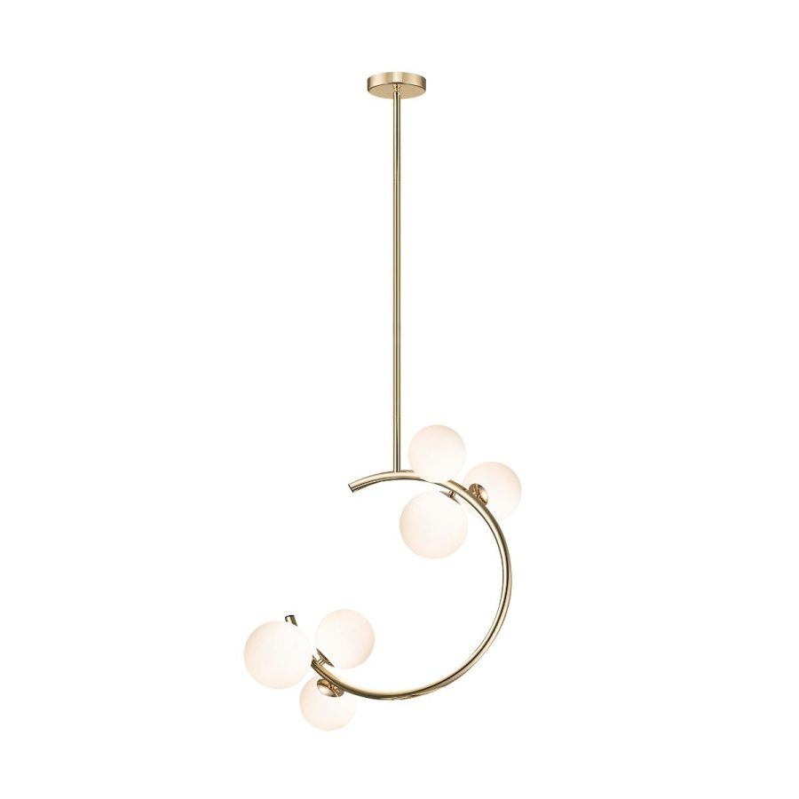 Suspensie de interior MOLECULE - Art. P0454-06Q-F7AA, Zuma Line, Auriu