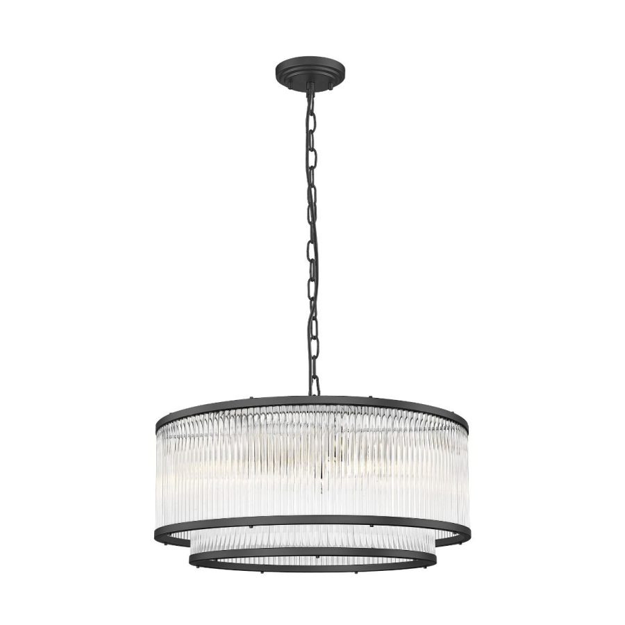 Suspensie de interior SERGIO - Art. P0528-06H-P7AC, Zuma Line, Negru