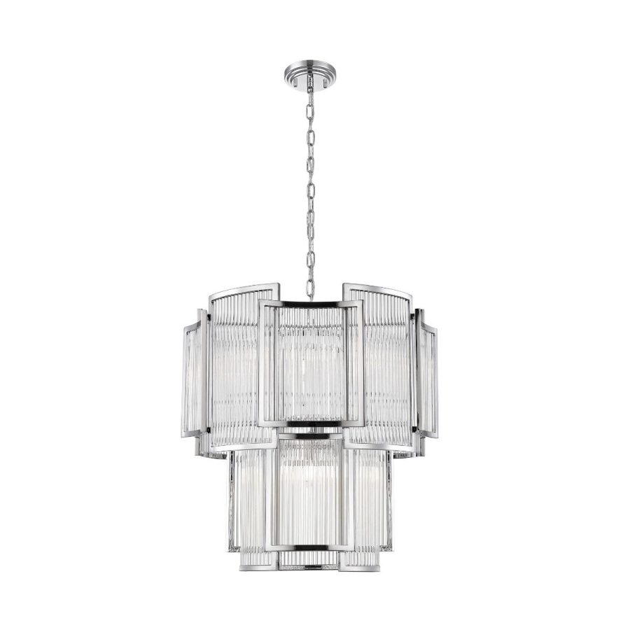Suspensie de interior SERGIO - Art. P0528-08A-F4AC, Zuma Line, Crom