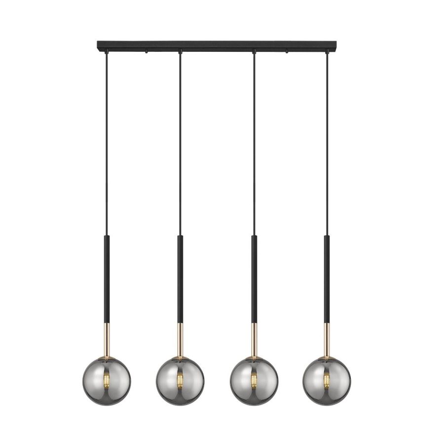Suspensie de interior ARCTURUS - Art. P0574-04D-SDFZ, Zuma Line, Negru