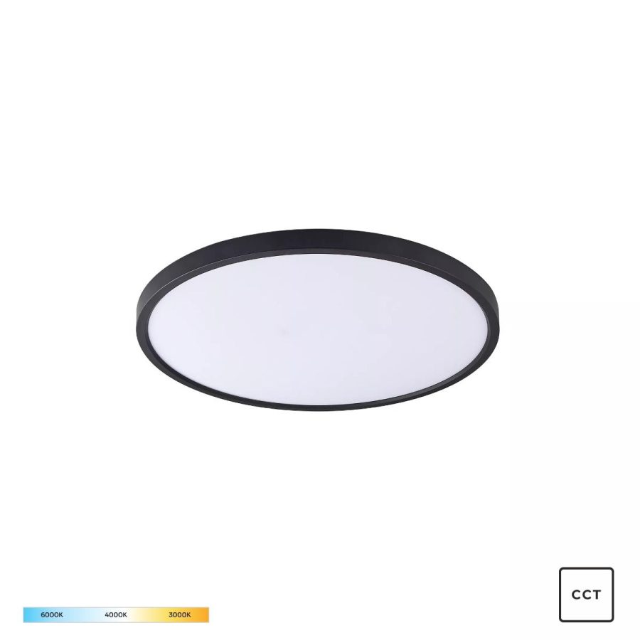 Plafonieră de interior CAMI - Art. WM-BP1108-S-BL, Zuma Line, Negru/Alb