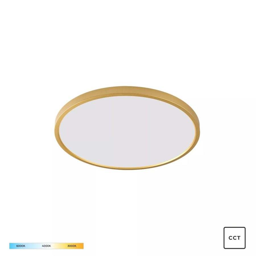 Plafonieră de interior CAMI - Art. WM-BP1108-S-G, Zuma Line, Auriu/Alb