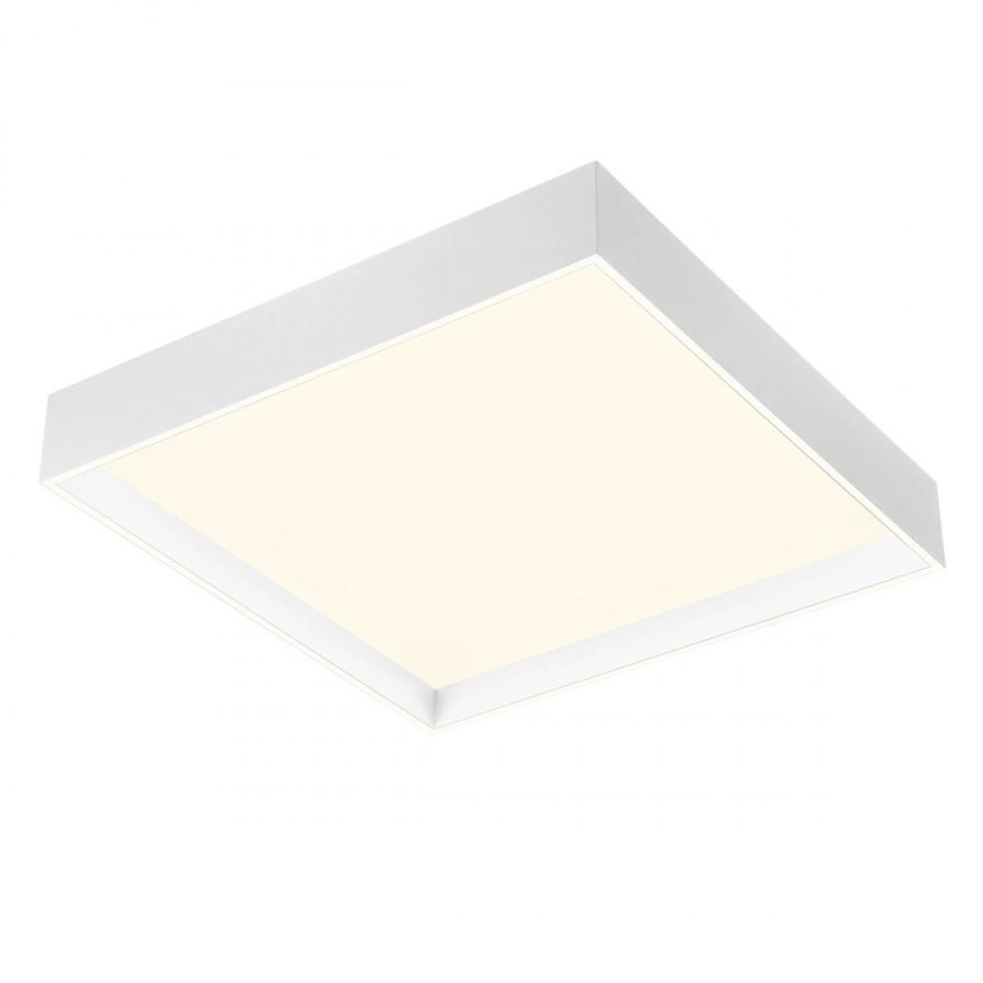 Plafoniera Redo Hover, alb mat, LED CCT, 40W+15W, 3663 lumeni, 2700K/3000K/4000K, L.50 cm, 01-4471