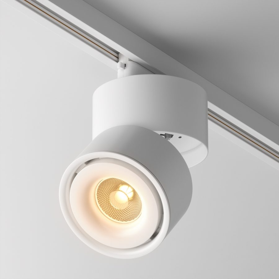 Spot pentru șină Yin - Art. TR084-1-15W3K-D-W-DE, Maytoni, Alb