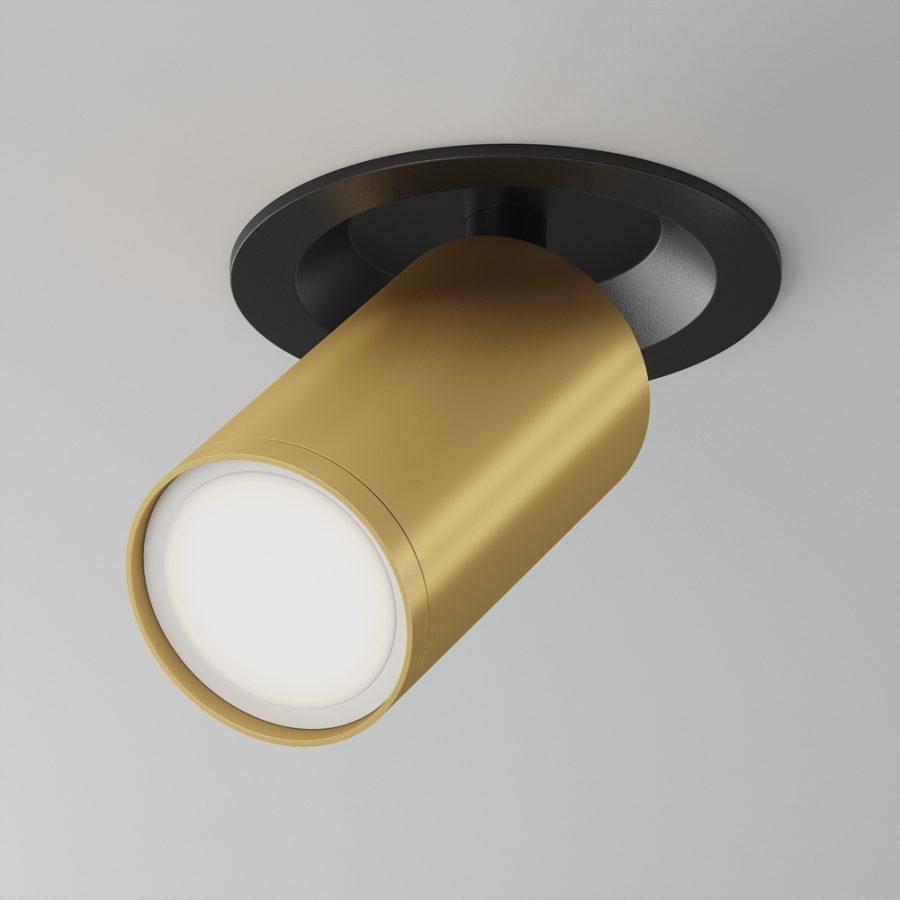 Spot încastrat FOCUS S - Art. C048CL-U-1BMG, Maytoni, Negru
