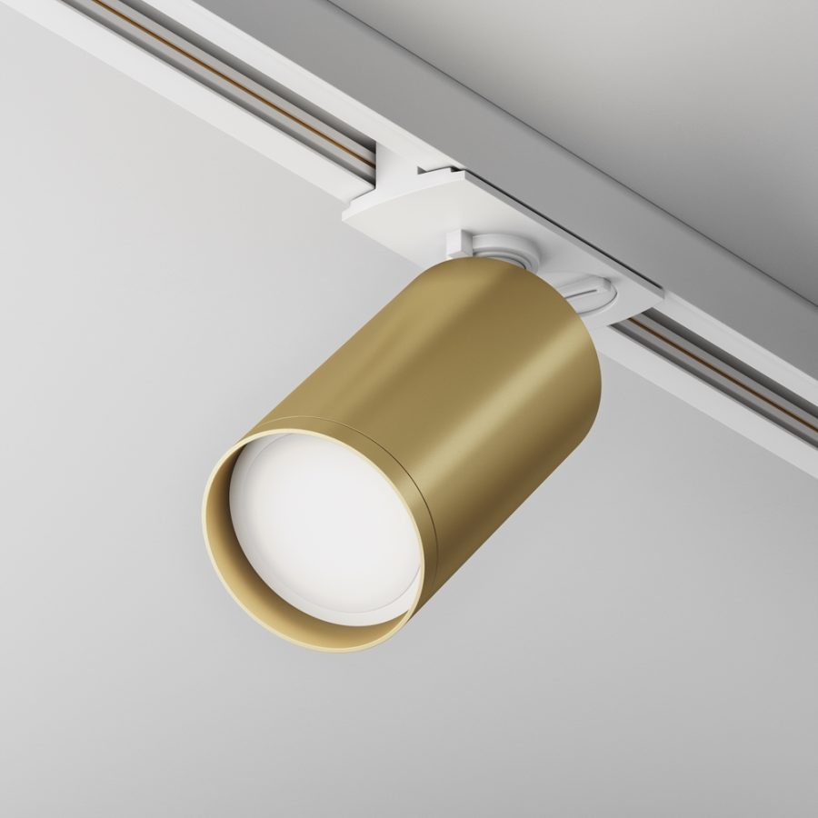 Spot pentru șină Focus S - Art. TR020-1-U-GU10-WMG, Maytoni, Alb