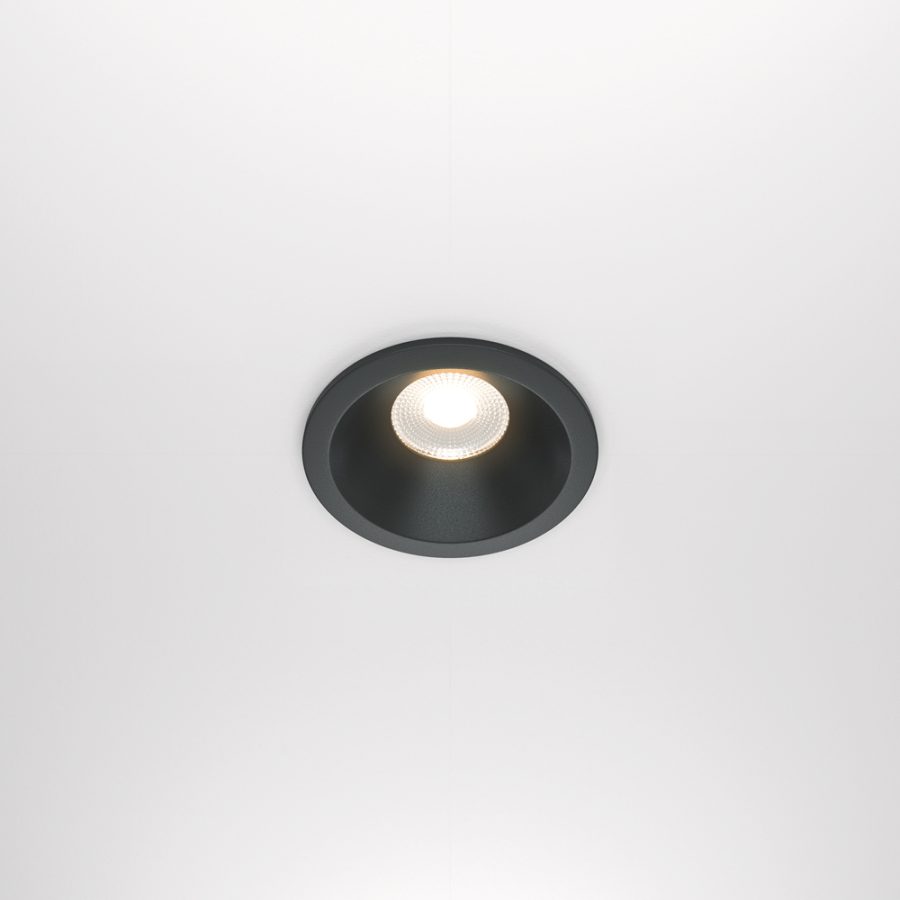 Spot încastrat Zoom - Art. DL034-L12W3K-D-B, Maytoni, Negru