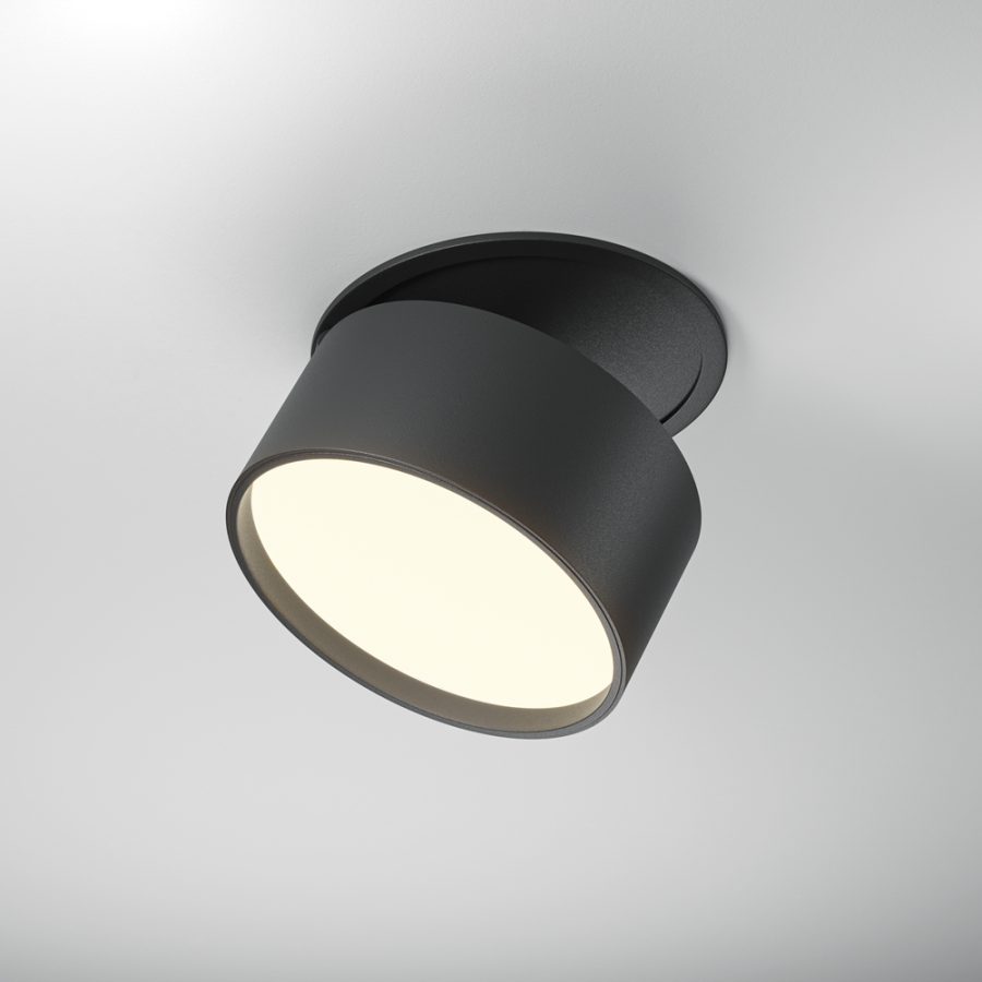 Spot încastrat Onda - Art. DL024-12W-DTW-B, Maytoni, Negru