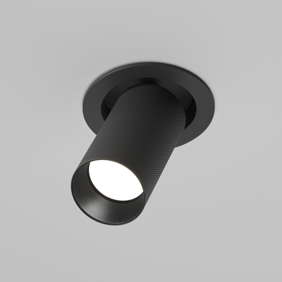 Spot încastrat Artisan - Art. C081CL-01-GU10-B, Maytoni, Negru