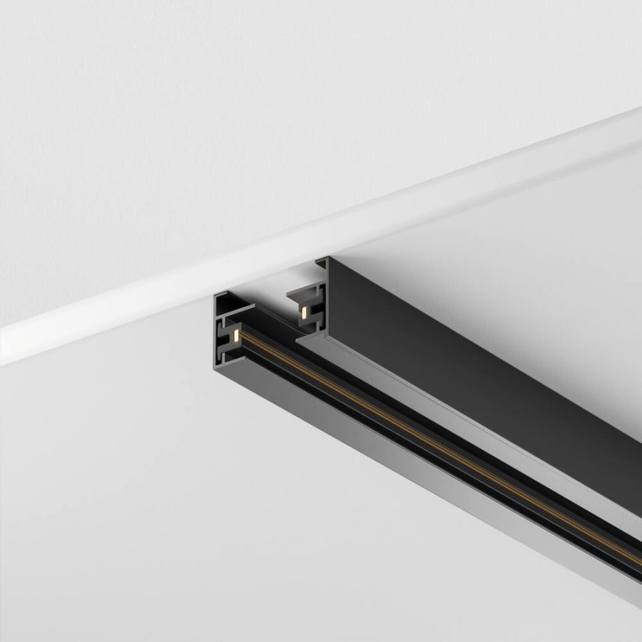 Șină aplicată Busbar trunkings Unity - Art. TRX001-112B, Maytoni, Negru