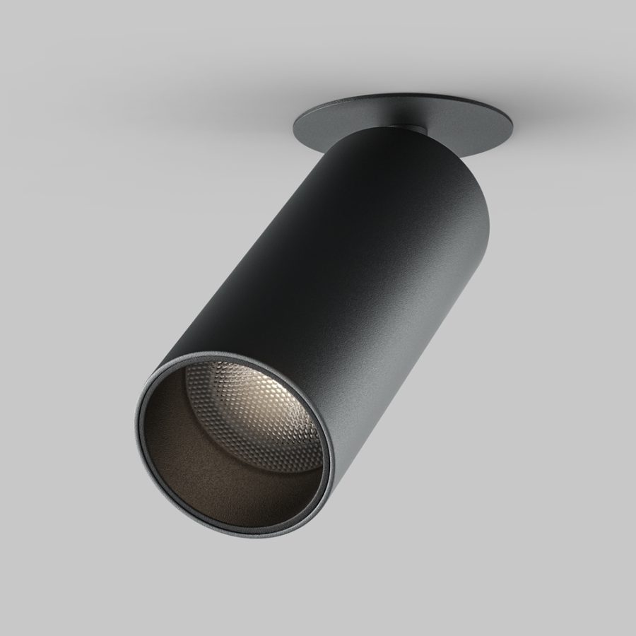 Spot încastrat FOCUS LED - Art. C053CL-L12W4K-W-B, Maytoni, Negru
