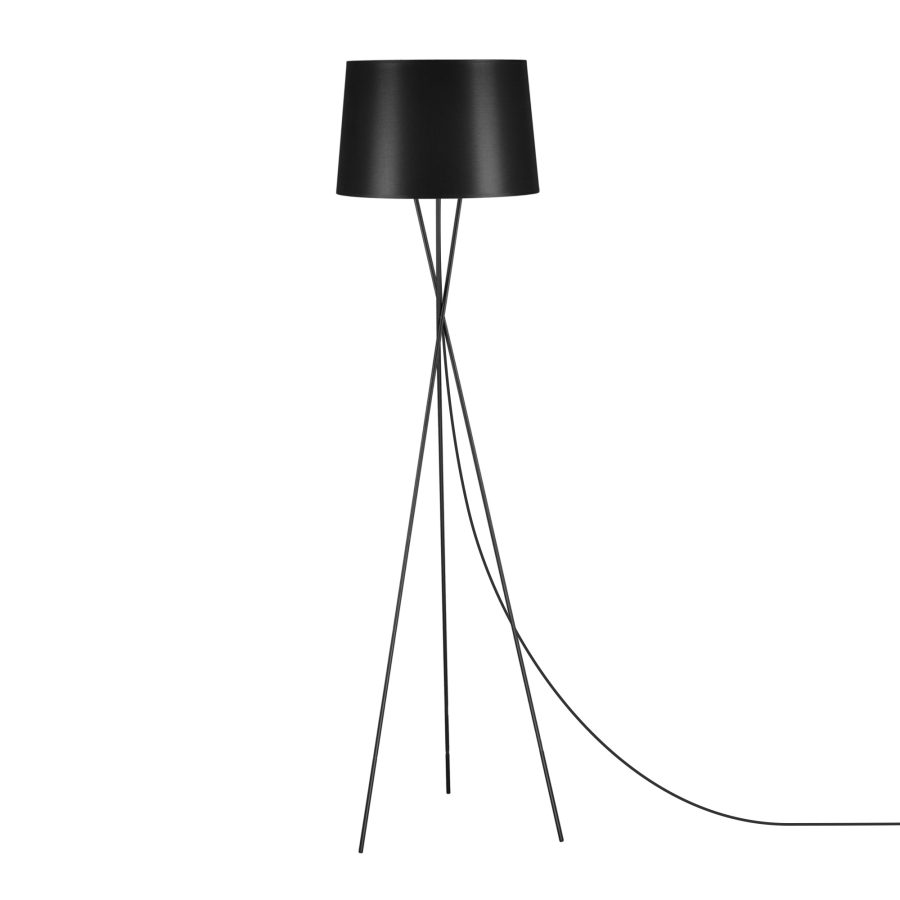 Lampadar de interior K-4353 - REMI BLACK, Kaja Lighting, Negru