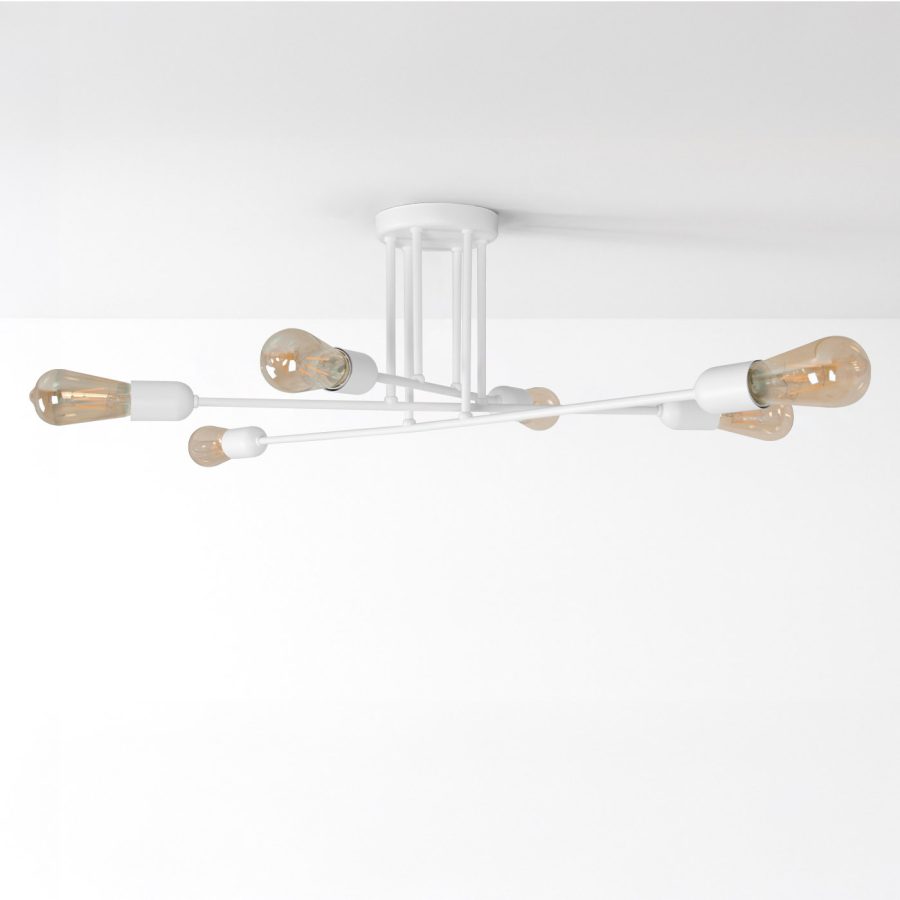 Lustră de interior K-4393 - SITYA WHITE, Kaja Lighting, Alb