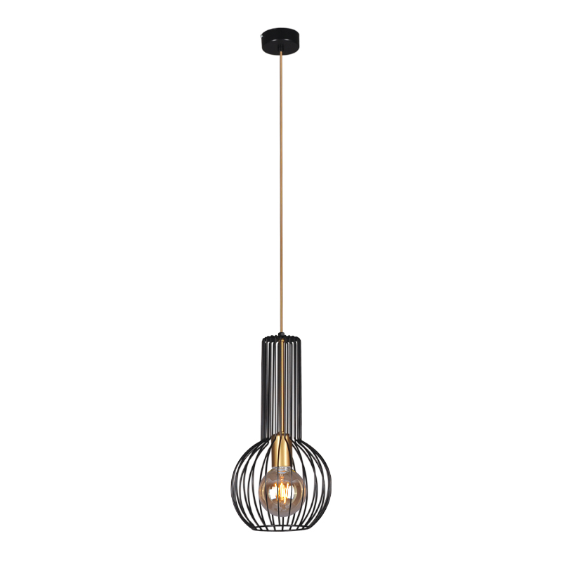 Suspensie de interior K-4520 - ARVI BLACK, Kaja Lighting, Negru/Auriu