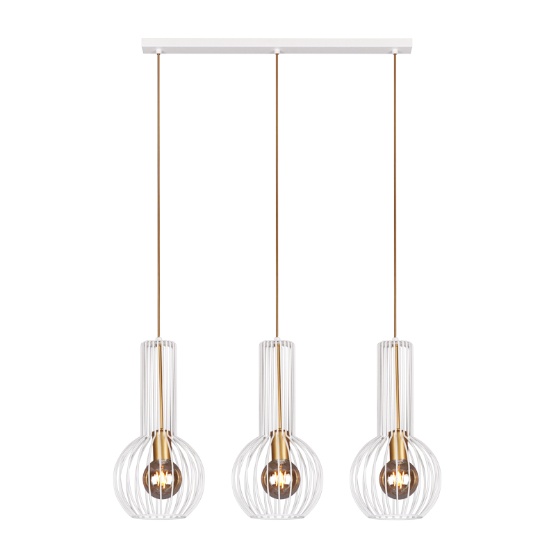 Suspensie de interior K-4526 - ARVI WHITE, Kaja Lighting, Alb/Auriu