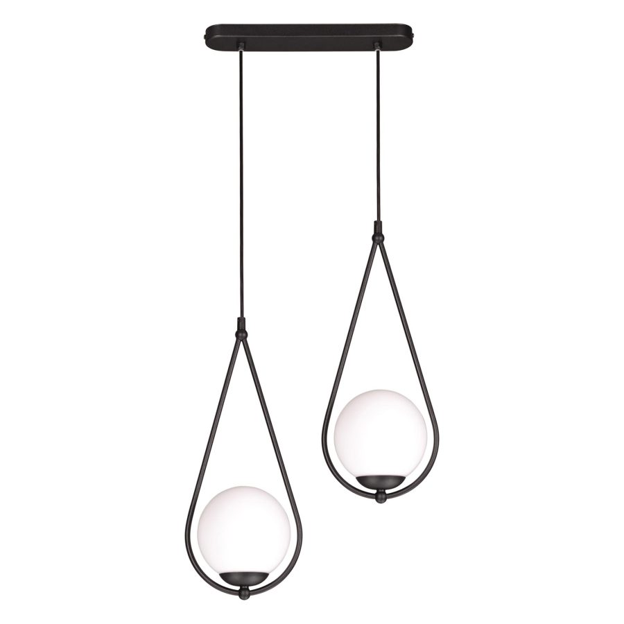 Suspensie de interior K-4771 - NEVE BLACK, Kaja Lighting, Negru