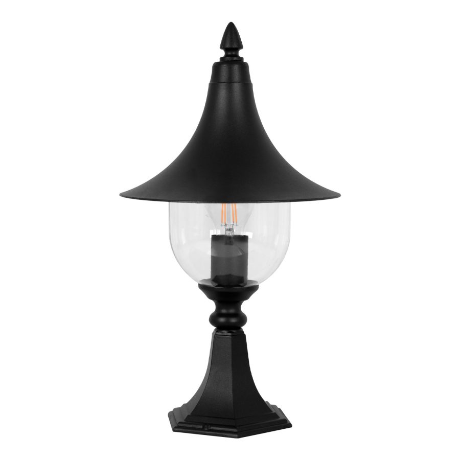 Stâlp de exterior K-8133 BLACK - BOSTON, Kaja Lighting, Negru