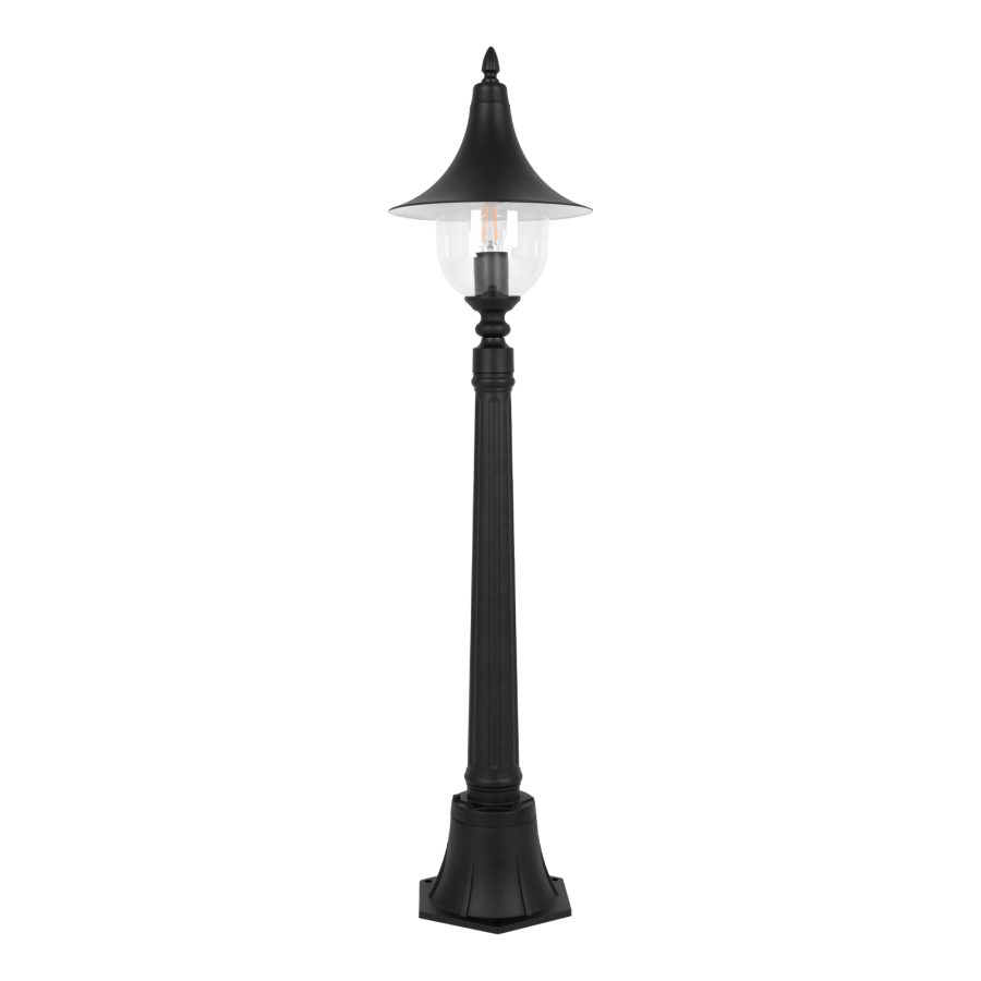 Stâlp de exterior K-8134 BLACK - BOSTON, Kaja Lighting, Negru