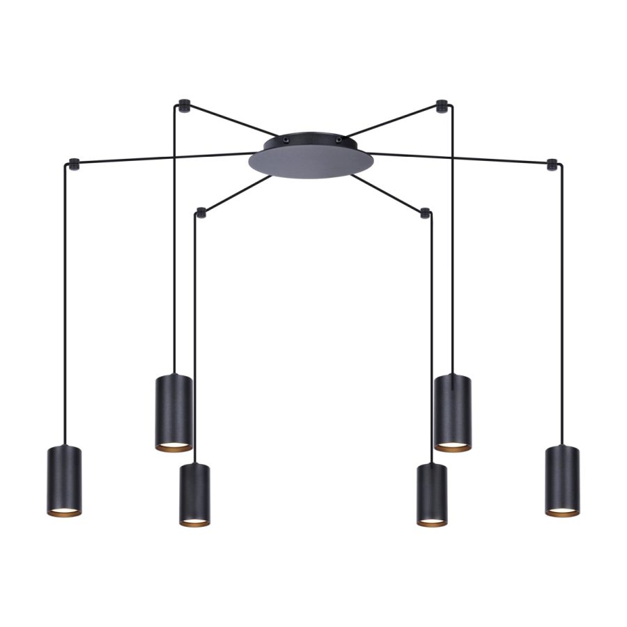 Suspensie de interior K-4898 - PUERTO, Kaja Lighting, Negru