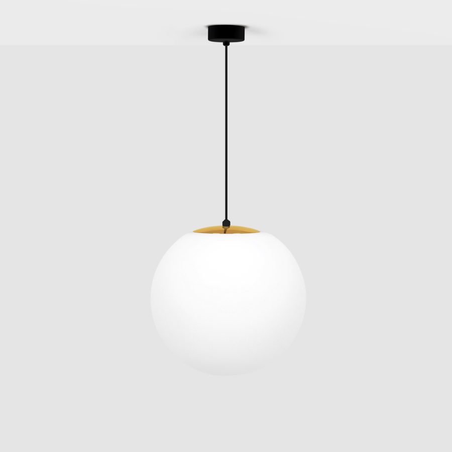 Suspensie de interior K-4912 - ISLA, Kaja Lighting, Negru/Alb mat