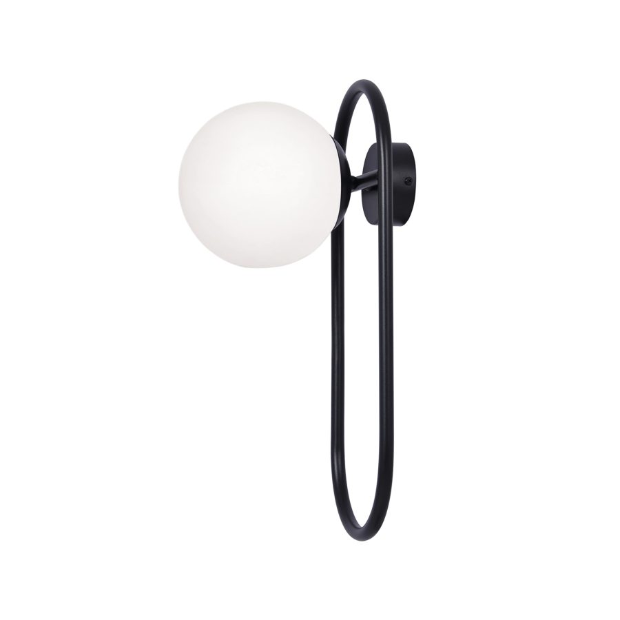 Aplică de interior K-4964 - FINESTRA, Kaja Lighting, Negru/Alb mat