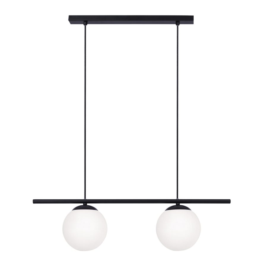 Suspensie de interior K-4965 - ARTON, Kaja Lighting, Negru/Alb mat