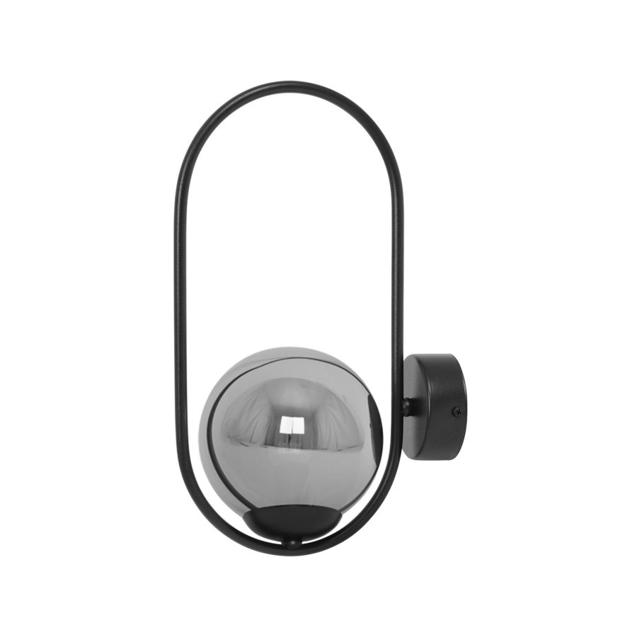 Aplică de interior K-5115 - DAVOS, Kaja Lighting, Grafit/Negru