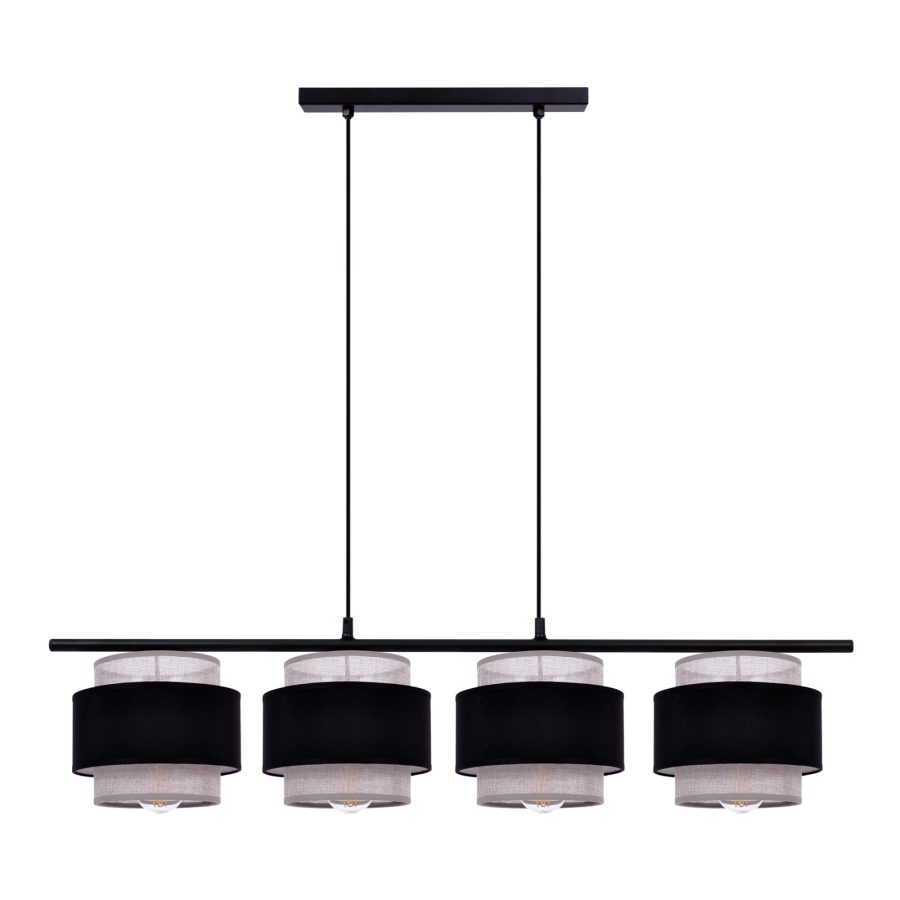 Suspensie de interior K-5173 - ETELA, Kaja Lighting, Negru/Gri