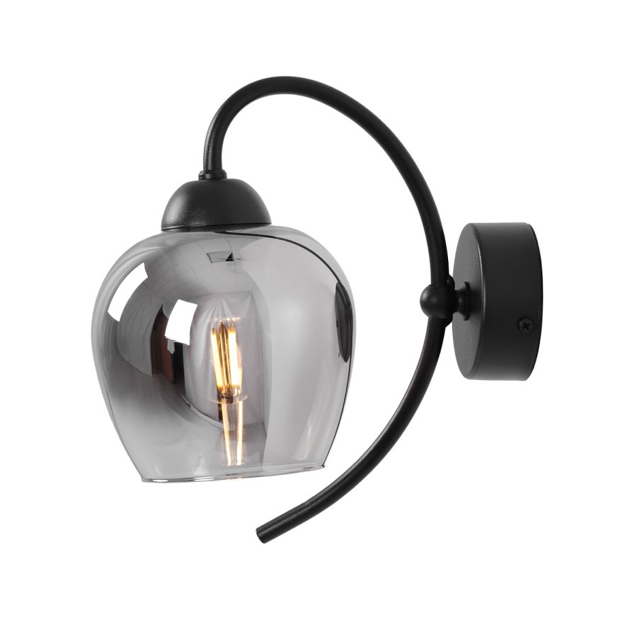 Aplică de interior K-5197 - SARA, Kaja Lighting, Grafit/Negru