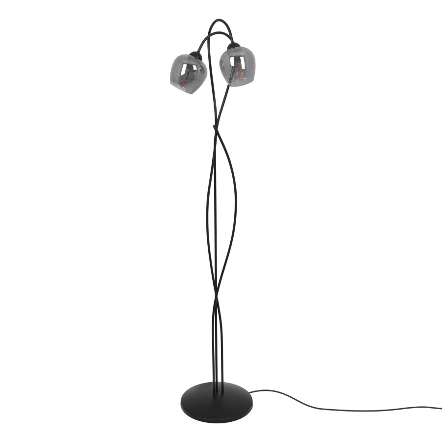 Lampadar de interior K-5198 - SARA, Kaja Lighting, Grafit/Negru