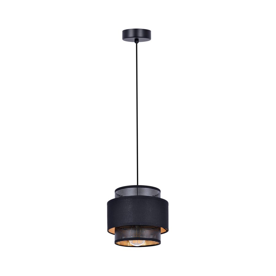 Suspensie de interior K-5280 - AMOS, Kaja Lighting, Negru/Auriu