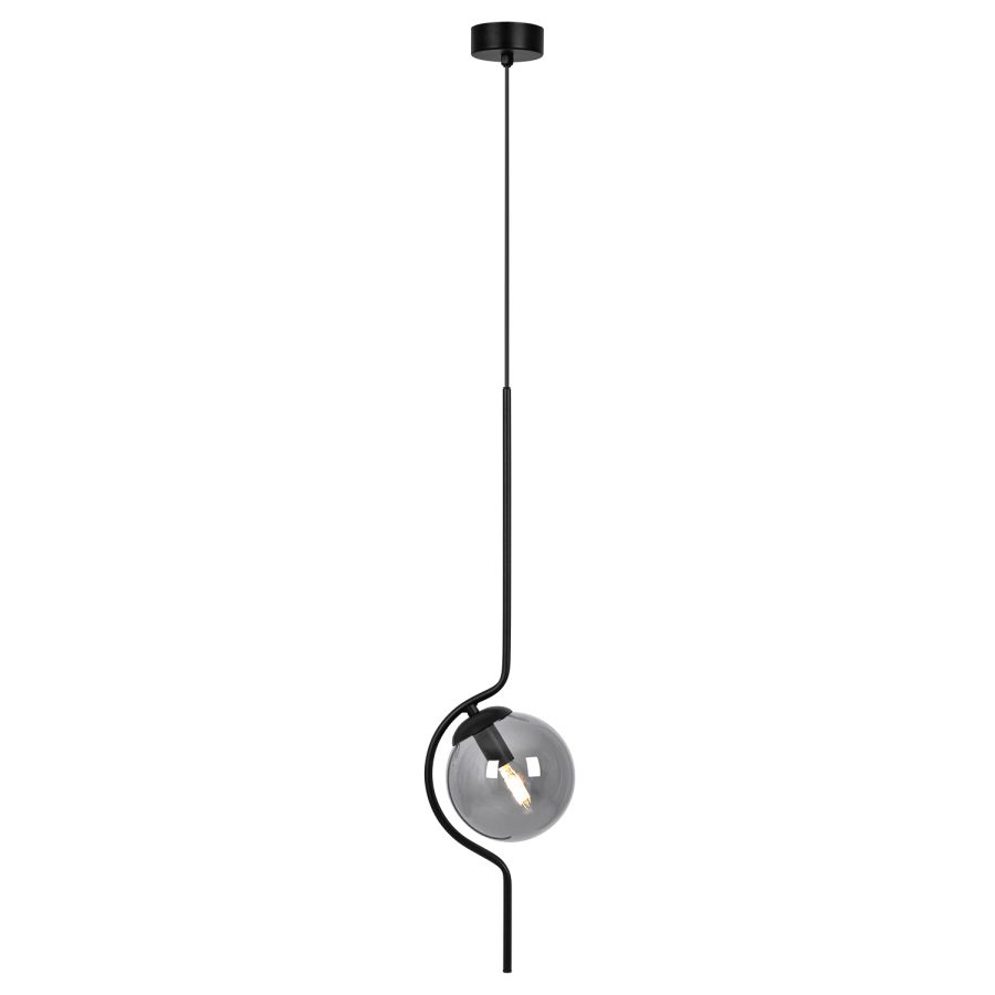 Suspensie de interior K-5330 - NEVA, Kaja Lighting, Grafit/Negru