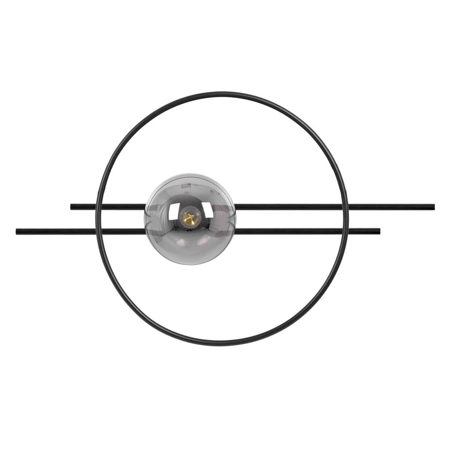 Aplică de interior K-5341 - ASTRA, Kaja Lighting, Grafit/Negru