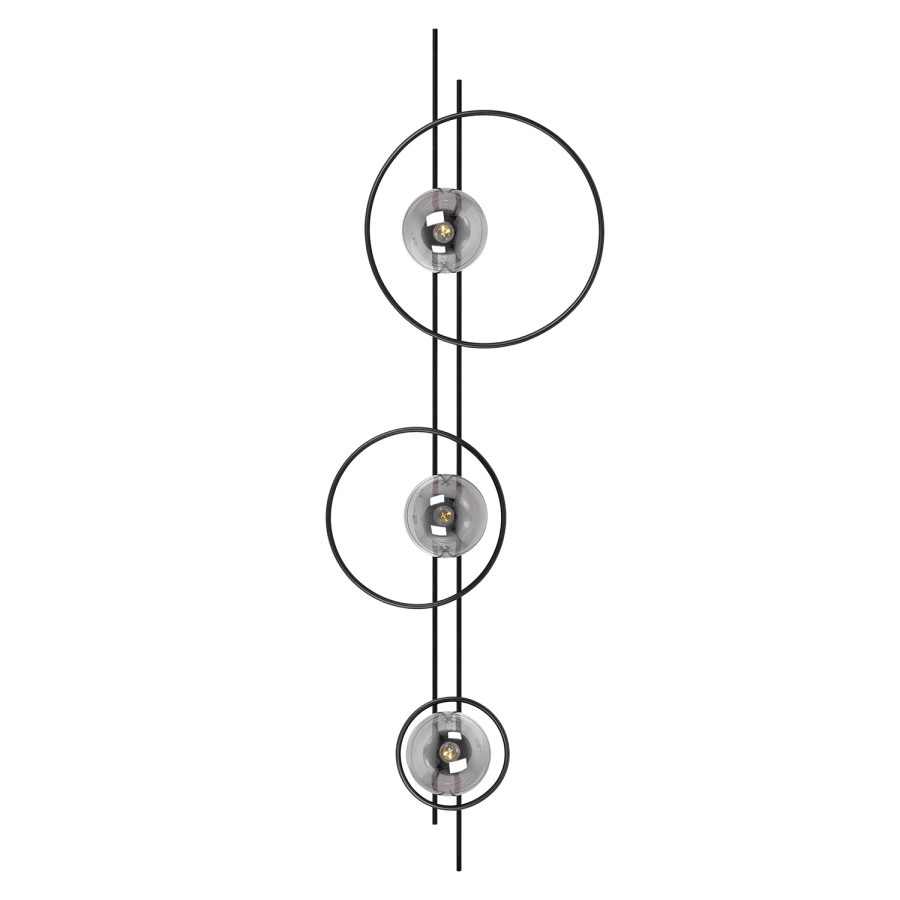 Aplică de interior K-5343 - ASTRA, Kaja Lighting, Grafit/Negru