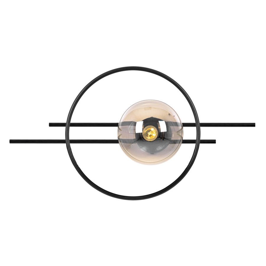 Aplică de interior K-5345 - CORSA, Kaja Lighting, Chihlimbar/Negru