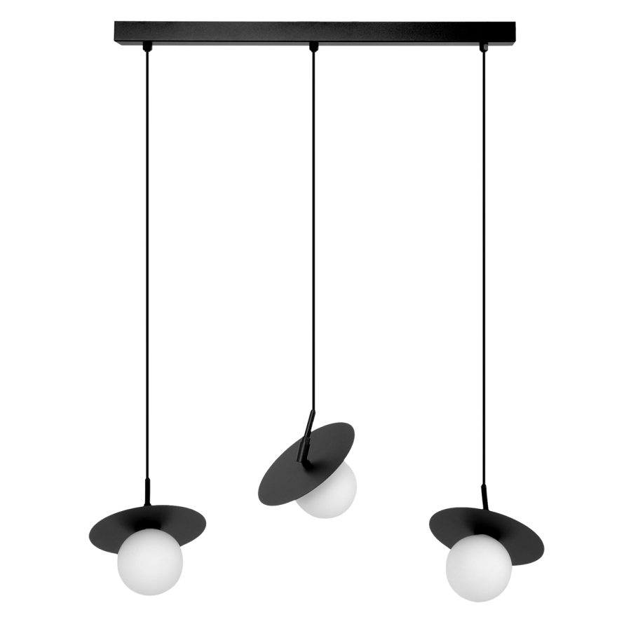Suspensie de interior K-5374 - SANTE, Kaja Lighting, Negru/Alb